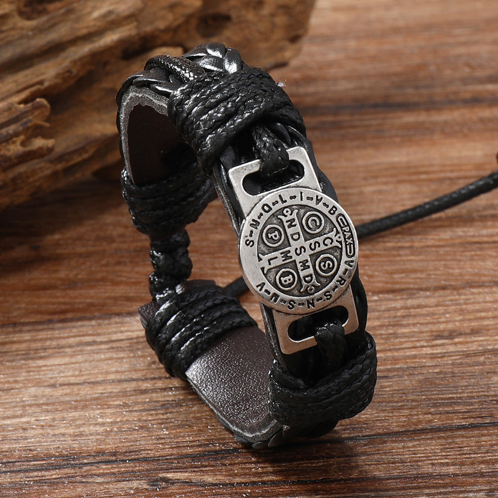 Handwoven Leather Bracelet – Symbolism of Journey