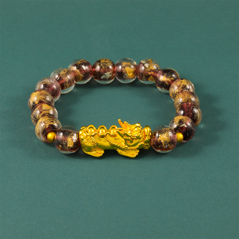 Pixiu Protection Bracelet – Sleek Guardian Design