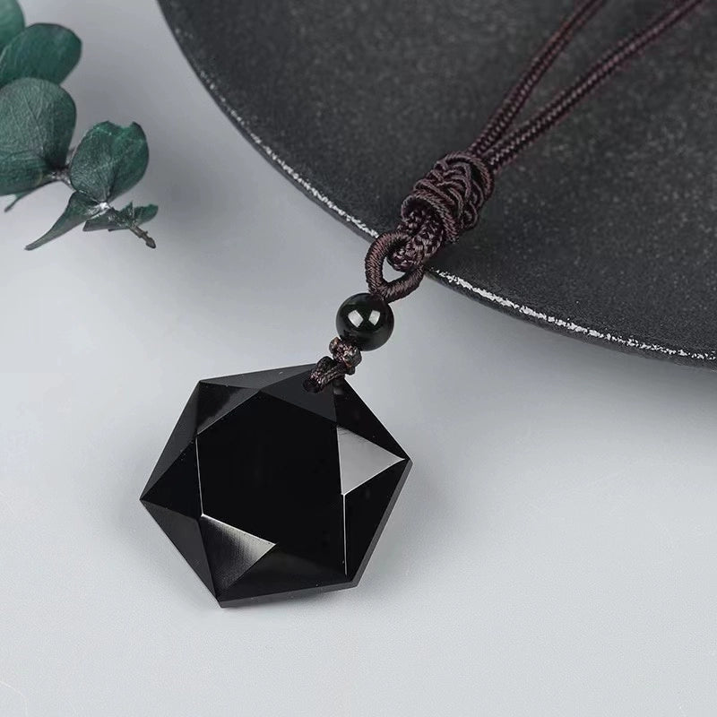 Obsidian Pendant – Protection & Balance