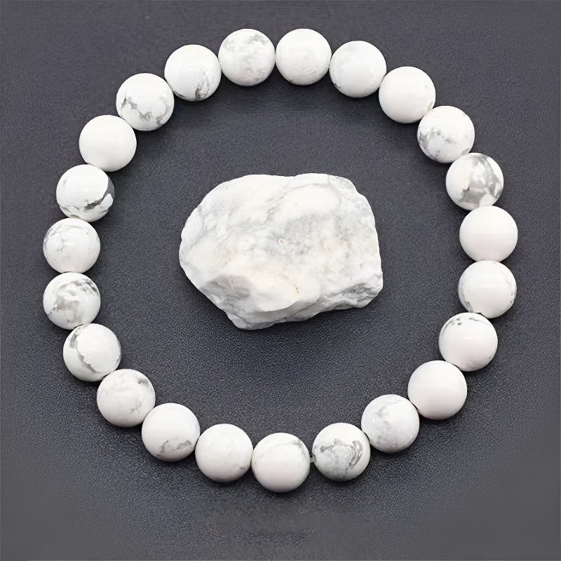 Natural White Turquoise Bracelet – Symbolism of Purity